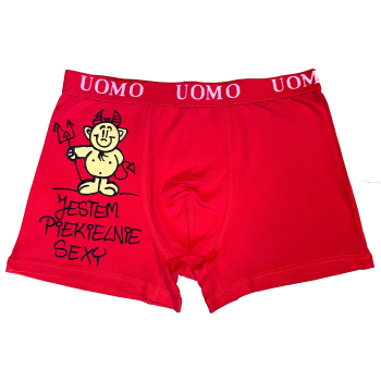 [Bm09] Bokserki męskie Jestem Piekielnie Sexy